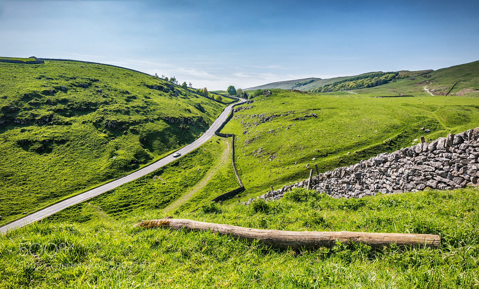Nikon D810 sample photo. Driving in derbyshire photography