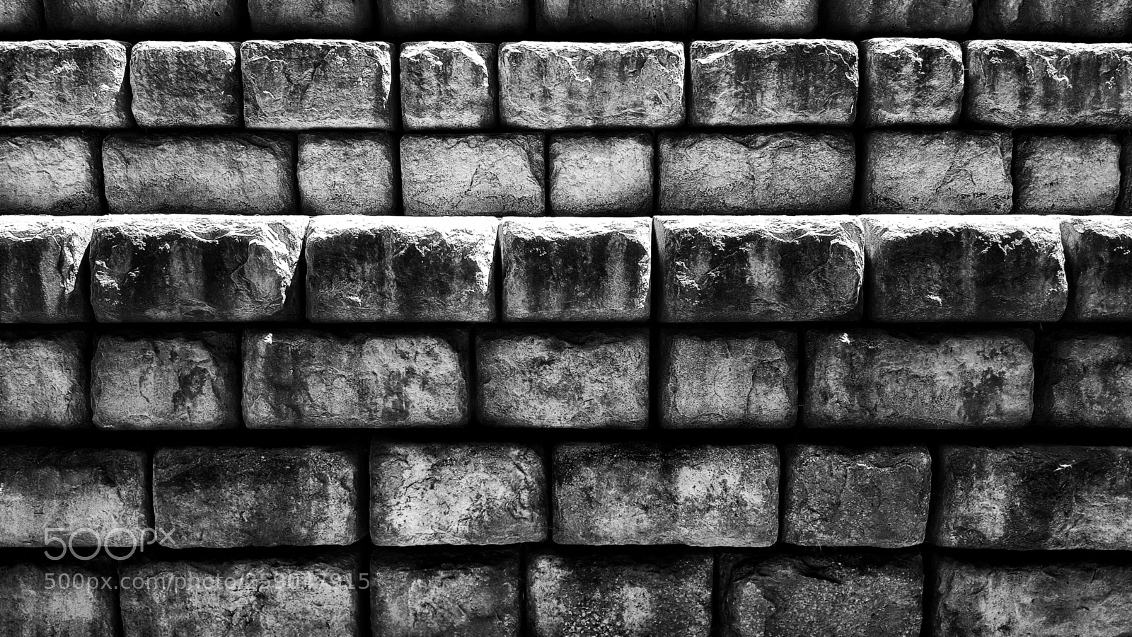 Samsung Galaxy Note5 sample photo. Black and white brick photography