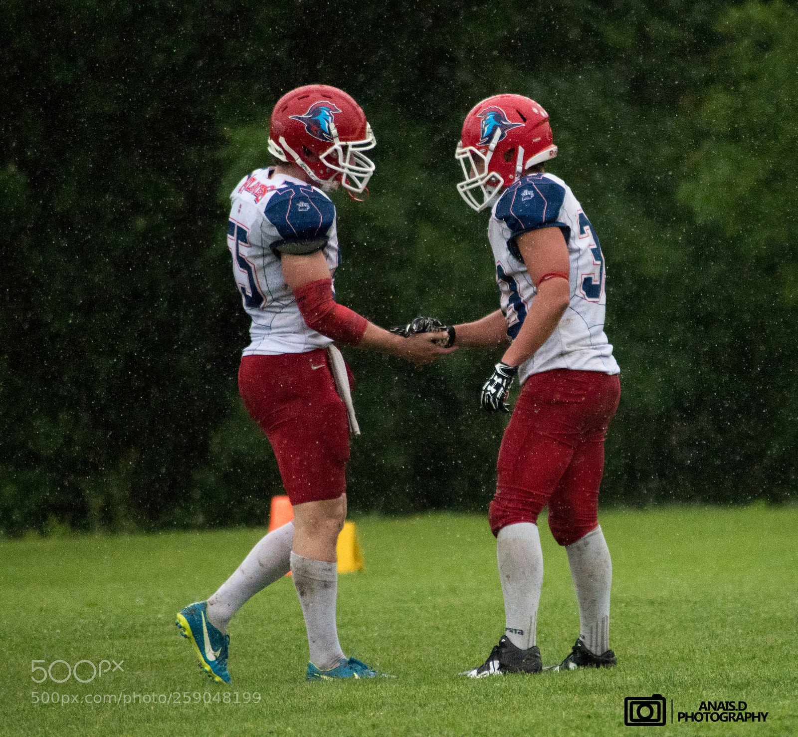Nikon D750 sample photo. Footballaméricain photography