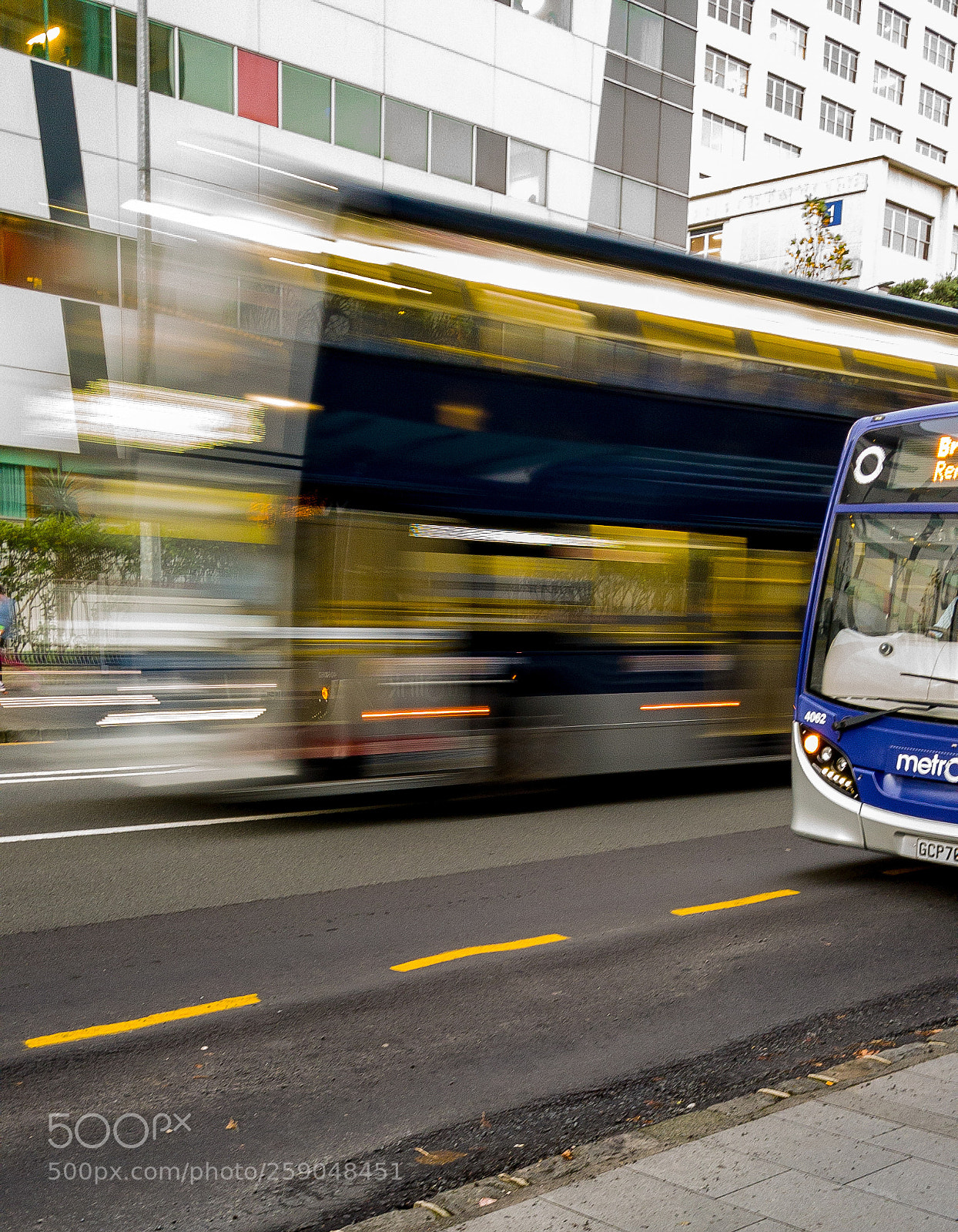 Samsung Galaxy S8+ sample photo. Bus movement photography
