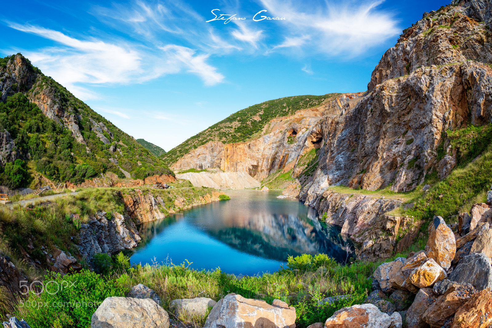 Nikon D810 sample photo. Abandoned quarry photography