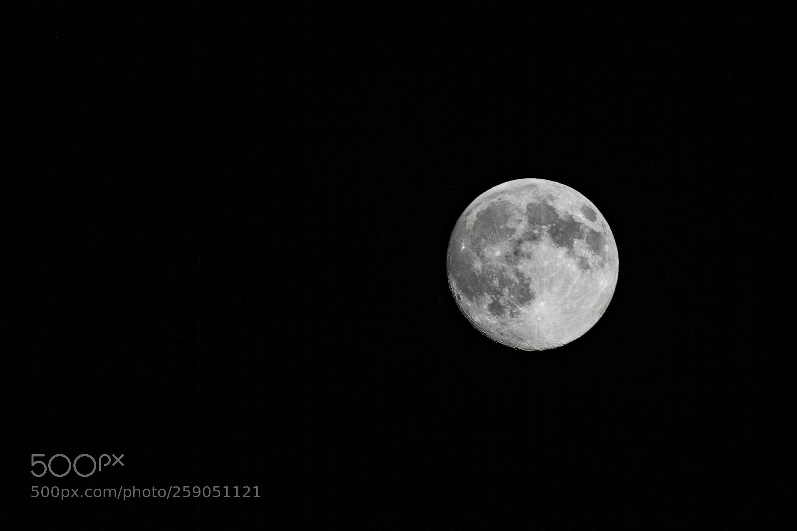 Canon EOS 7D sample photo. Vollmond photography