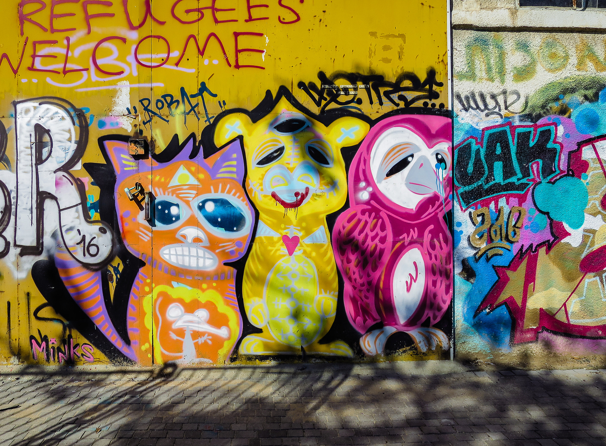 Canon PowerShot S120 sample photo. Tel aviv street art photography