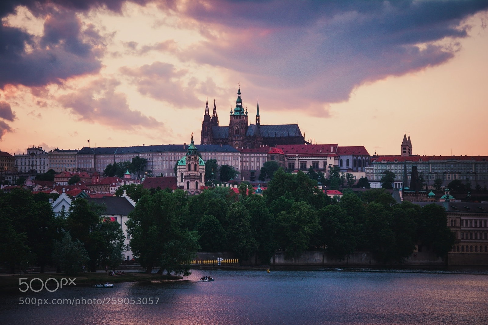 Nikon D7100 sample photo. Sunset in prague photography