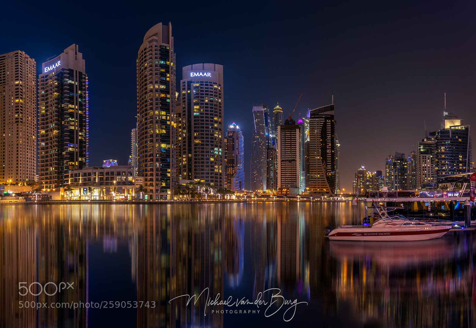 Canon EOS 5D Mark IV sample photo. Dubai marina photography