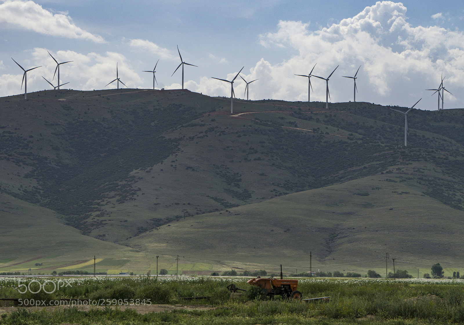 Sony a6000 sample photo. Wind power photography