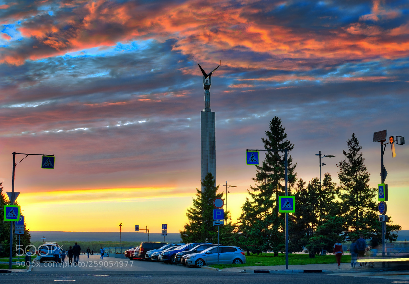Nikon D5100 sample photo. Monument of glory/ Монумент Славы photography