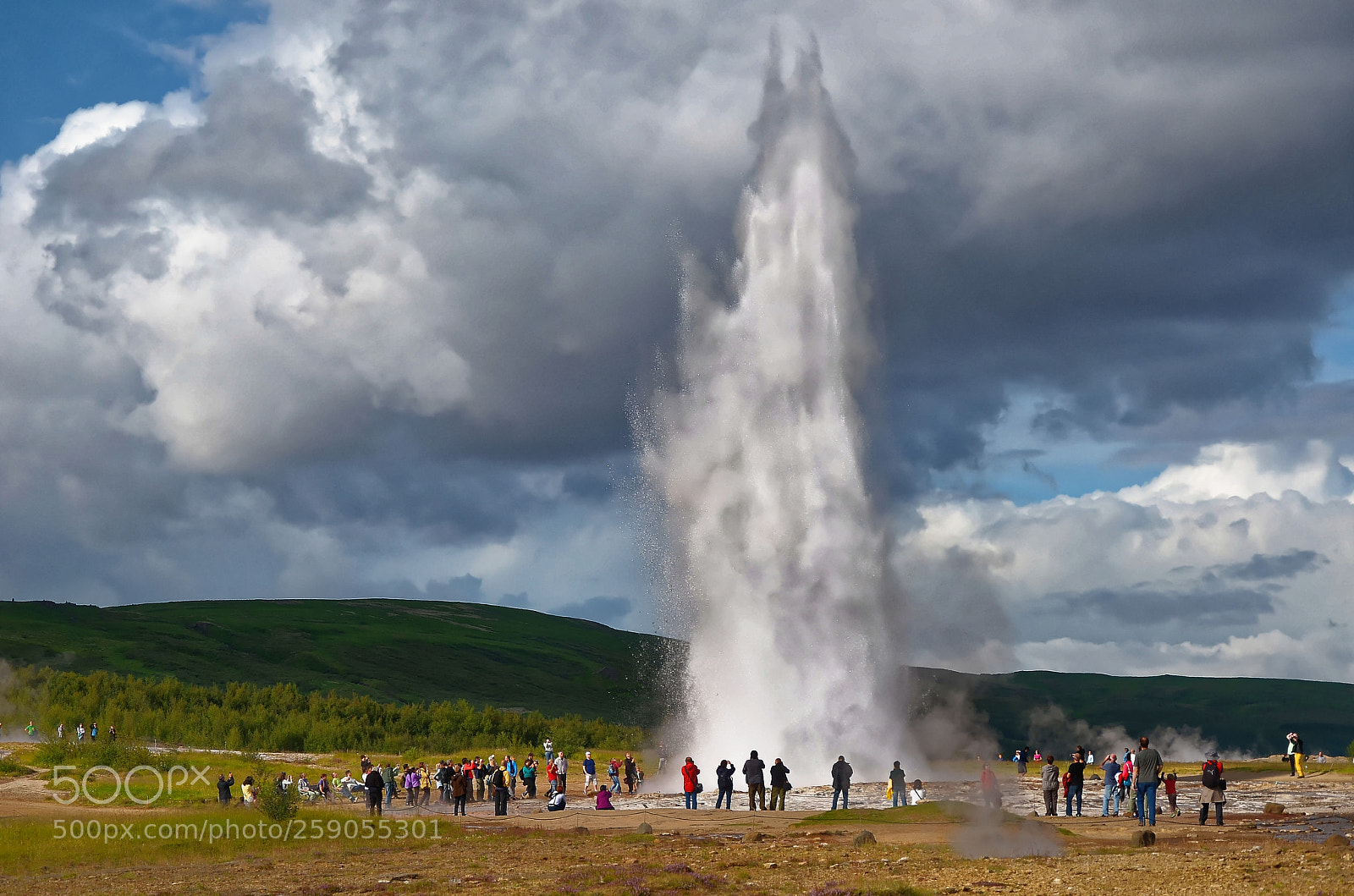 Nikon D7000 sample photo. Fountain geyser photography