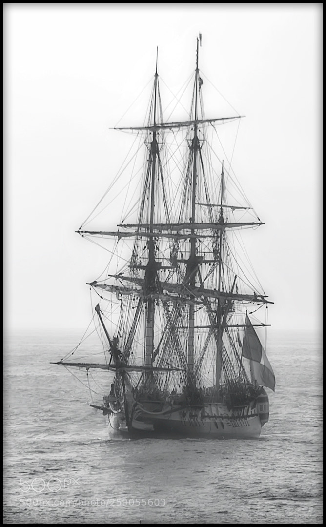 Nikon D700 sample photo. L hermione - pasaia photography