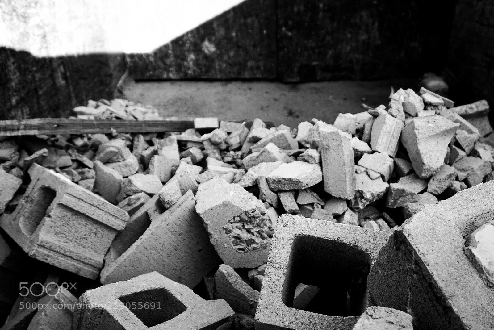 Sony a6000 sample photo. Rubble photography
