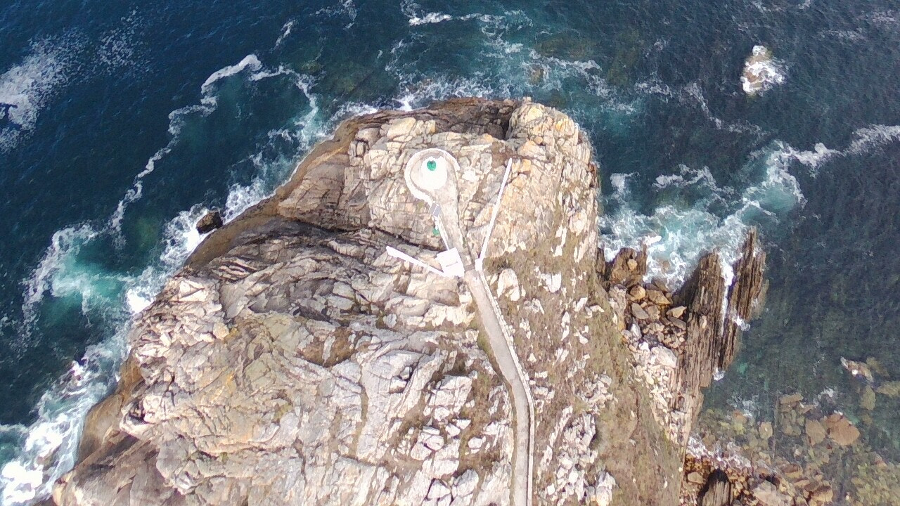 PARROT Bebop 2 sample photo. Monteferro, spain, lighthouse. dron bebop 2 photography