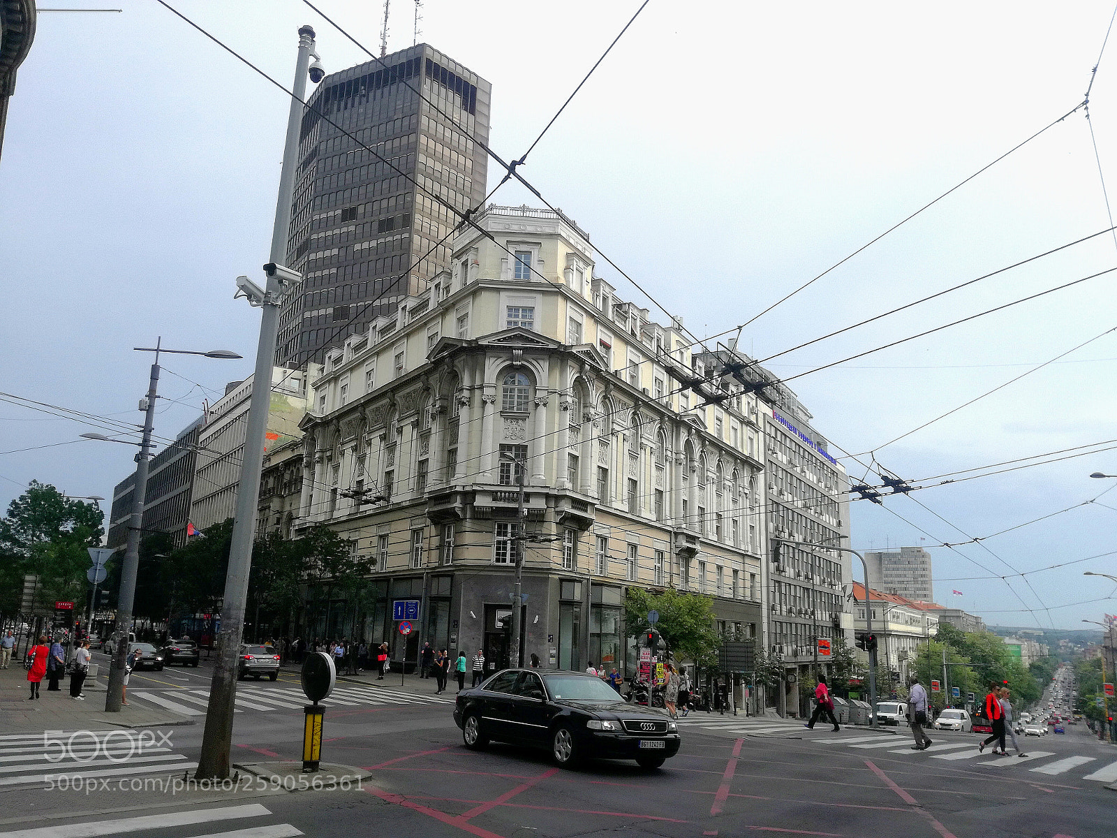 HUAWEI P9 LITE sample photo. Network of cables in photography
