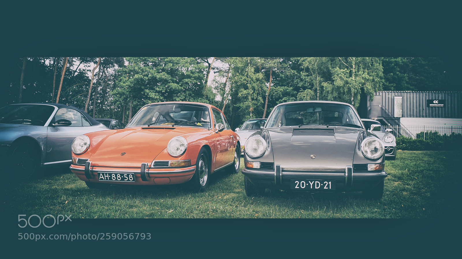 Nikon D7200 sample photo. Double classic porsche 911 photography