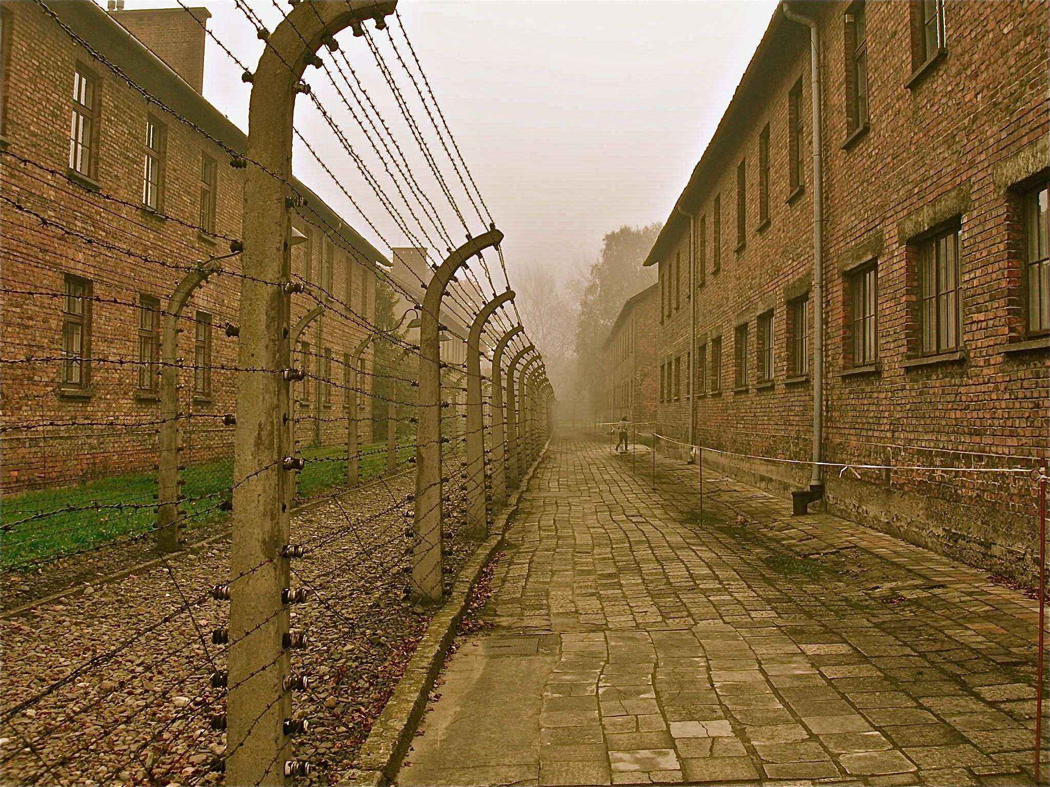 Nikon E7900 sample photo. Auschwitz  photography