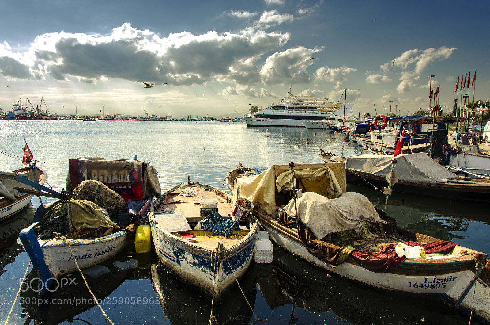 Nikon D5100 sample photo. Fishing boats photography