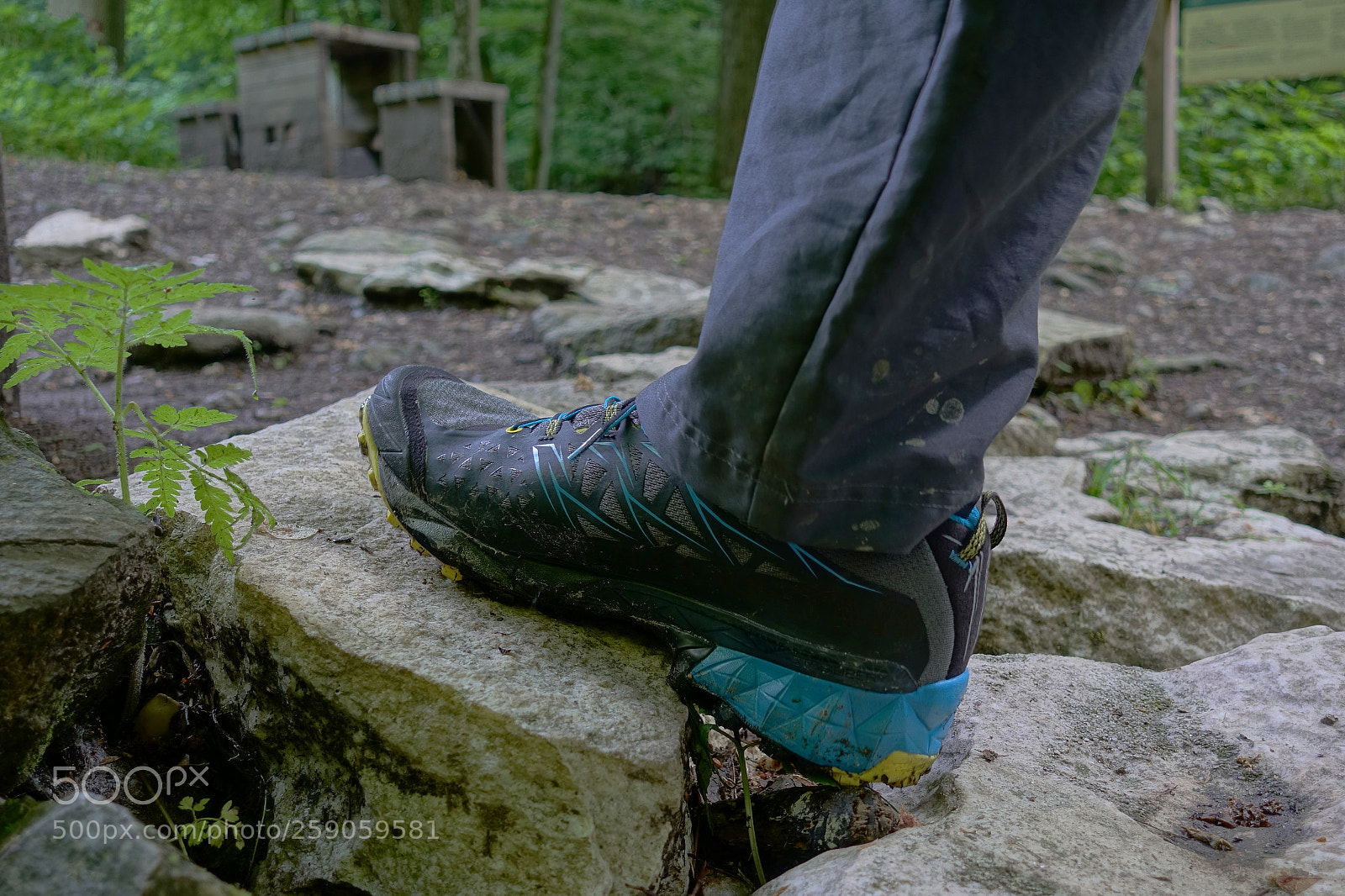 Sony DSC-RX100M5 sample photo. Hiking shoes, close up photography