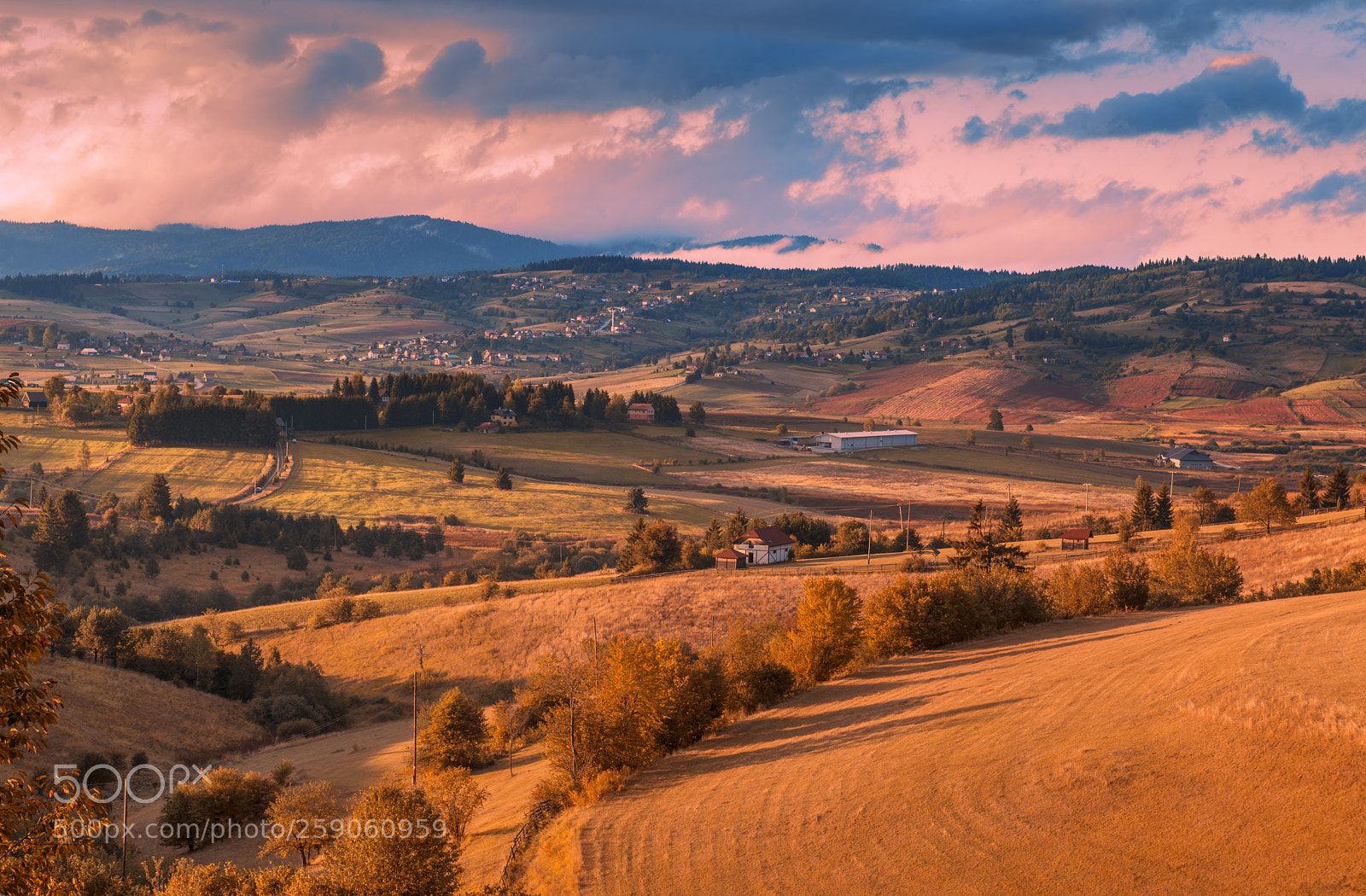 Nikon D610 sample photo. Countryside view photography