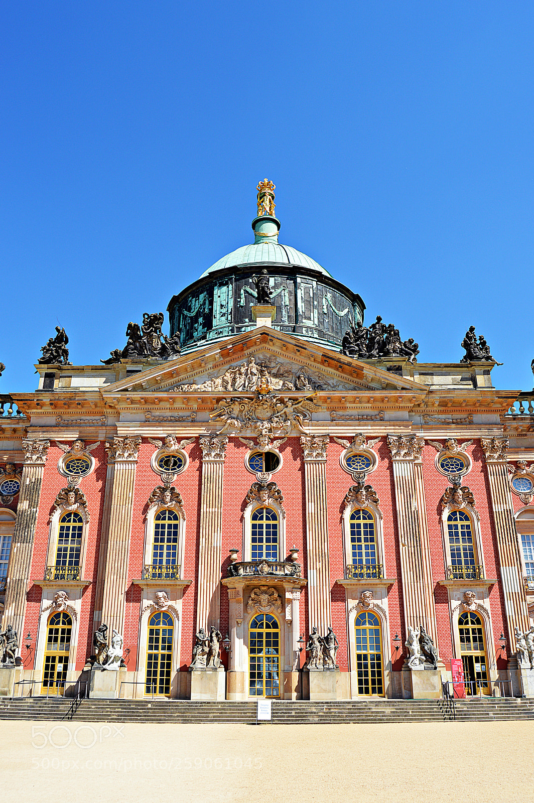 Nikon D3200 sample photo. Neues palais potsdam photography