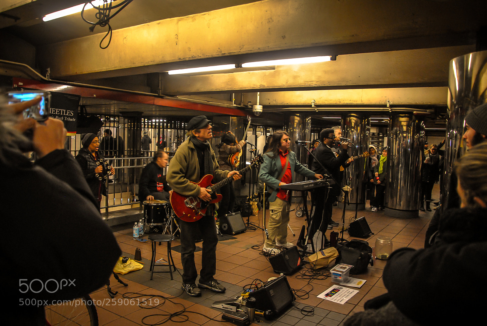 Nikon D3000 sample photo. Underground band photography