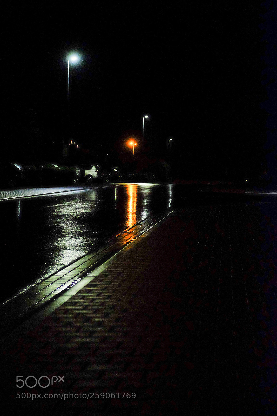 Fujifilm X-T10 sample photo. Rain at night photography
