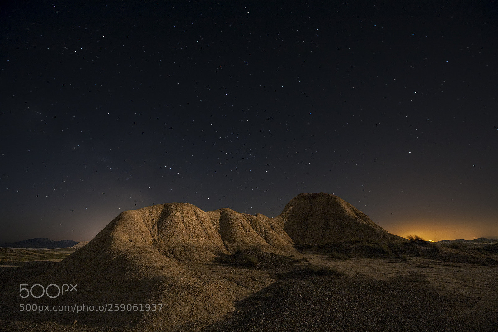 Canon EOS 5D sample photo. Bardenas photography
