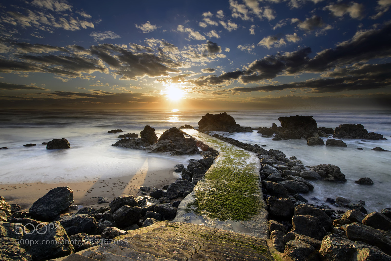 Nikon D610 sample photo. Walkway to the sun photography