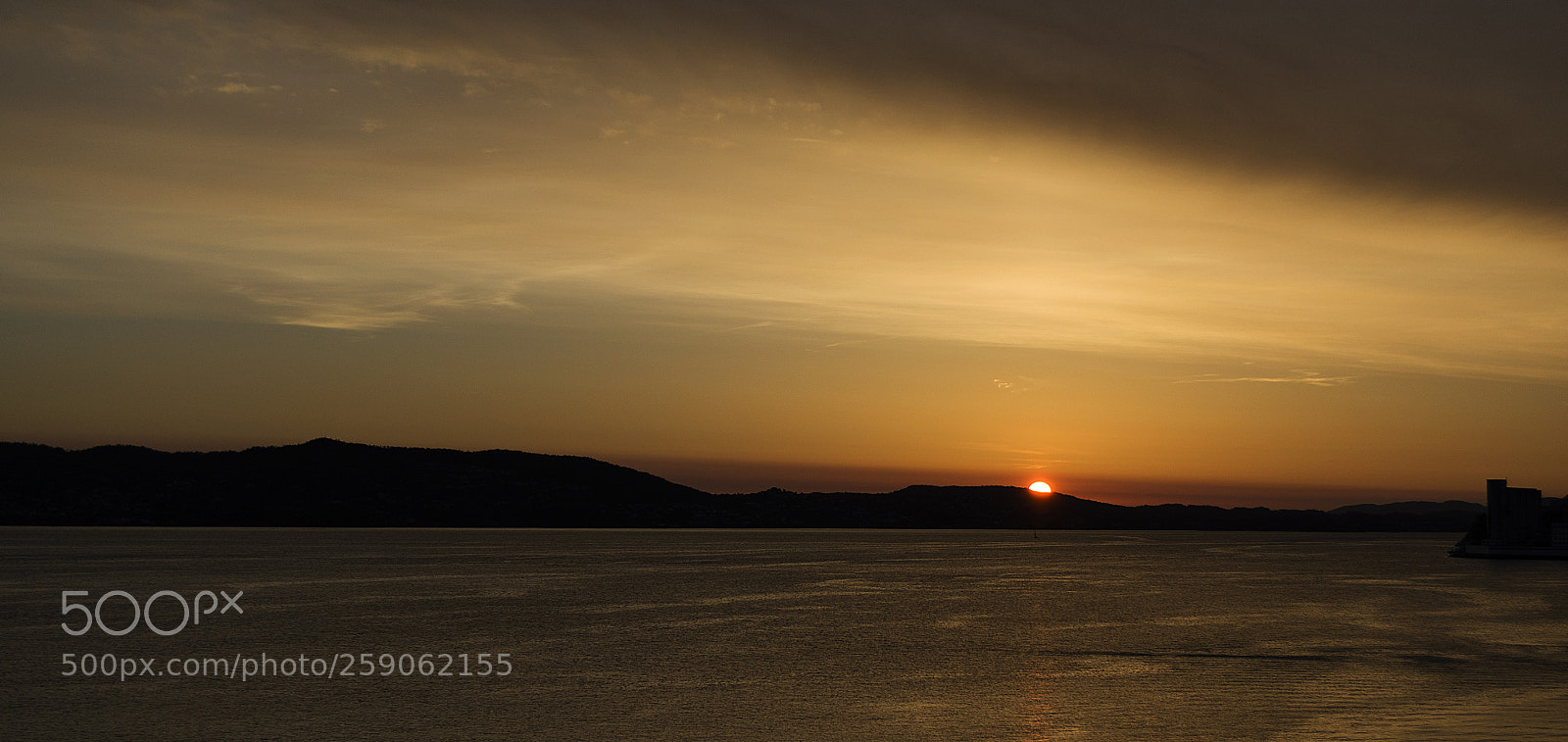 Pentax K-50 sample photo. Sunset bergen photography
