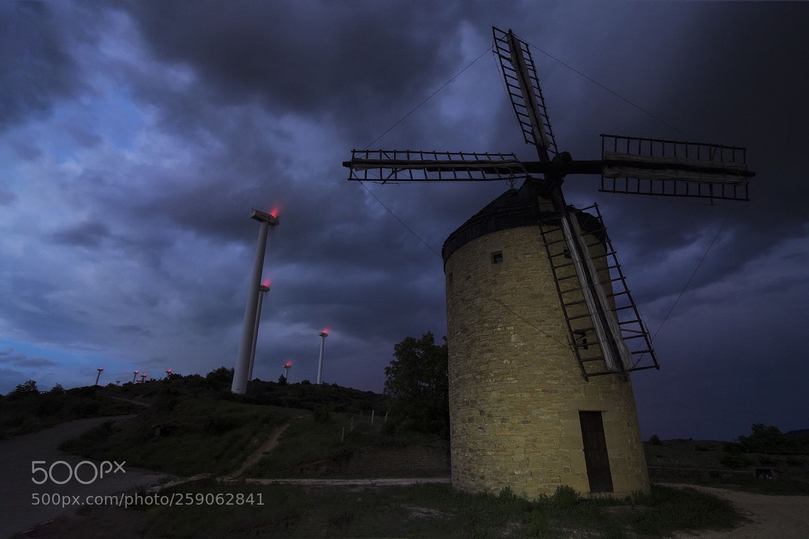 Nikon D5200 sample photo. Molino de viento photography