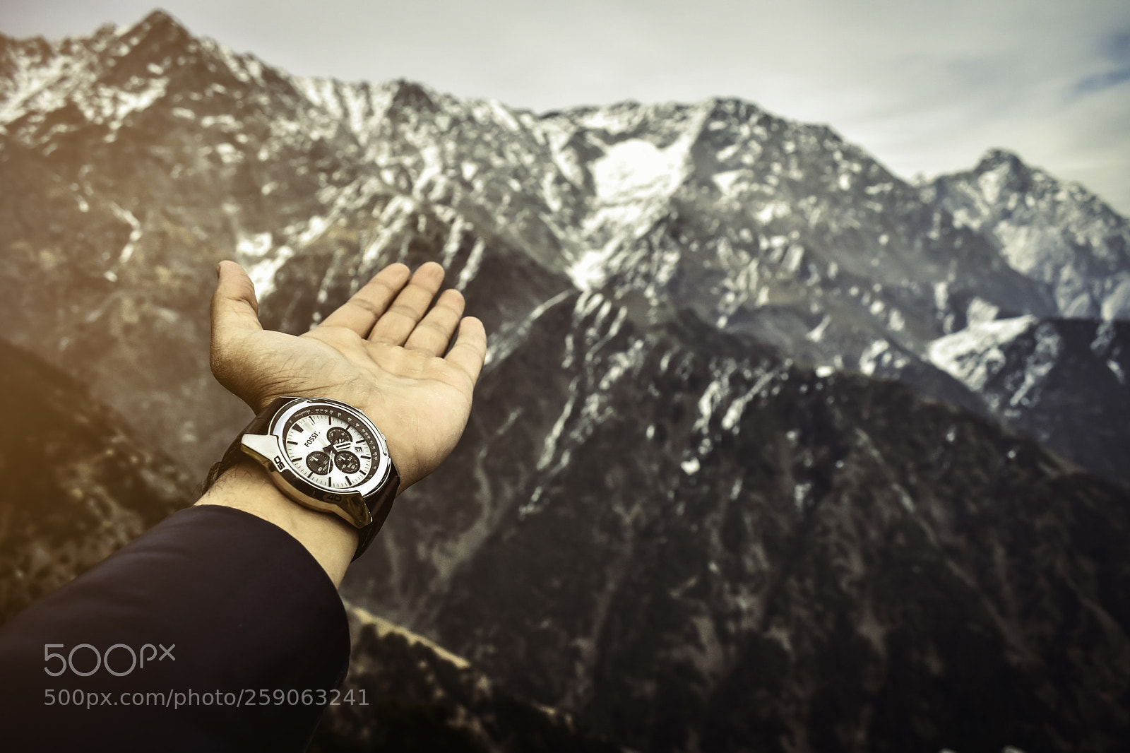 Nikon D5500 sample photo. Triund photography