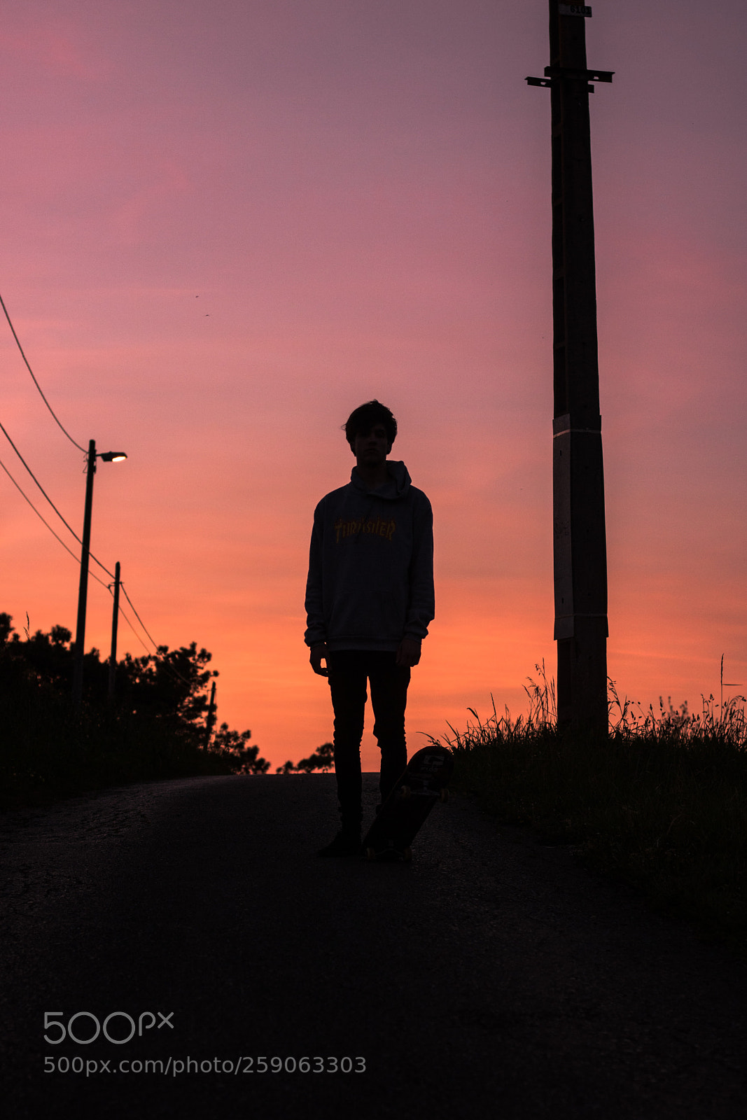 Canon EOS 750D (EOS Rebel T6i / EOS Kiss X8i) sample photo. Sunsets and skate photography