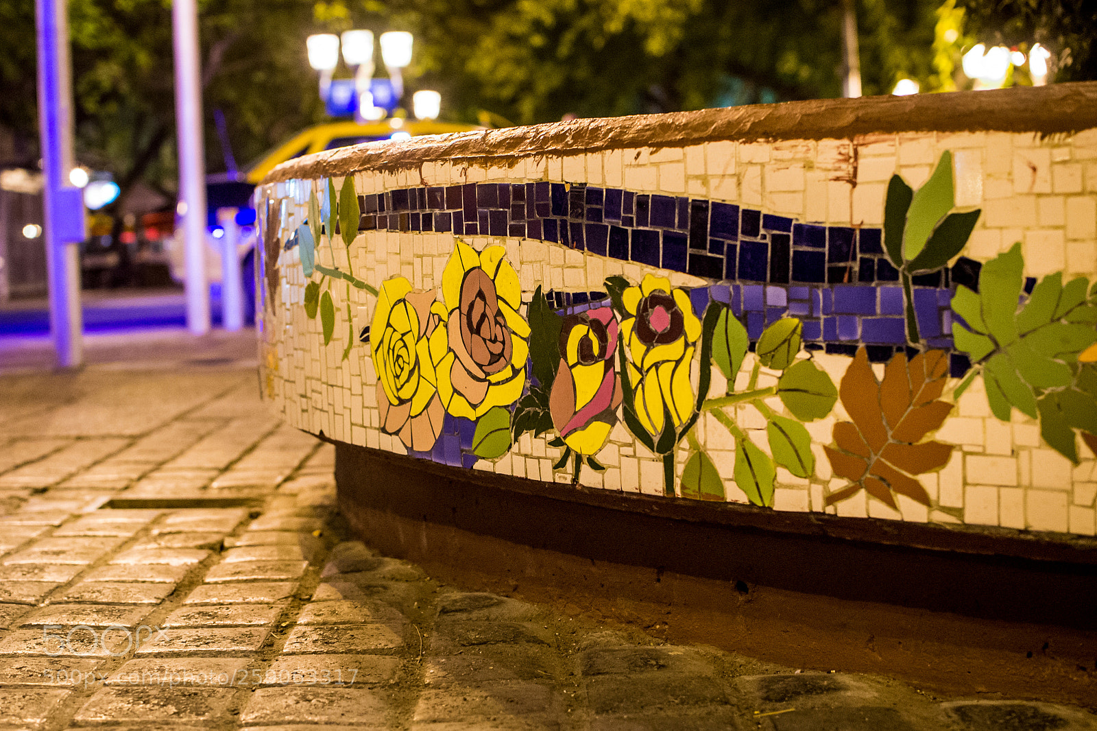 Nikon D3100 sample photo. Bench art photography