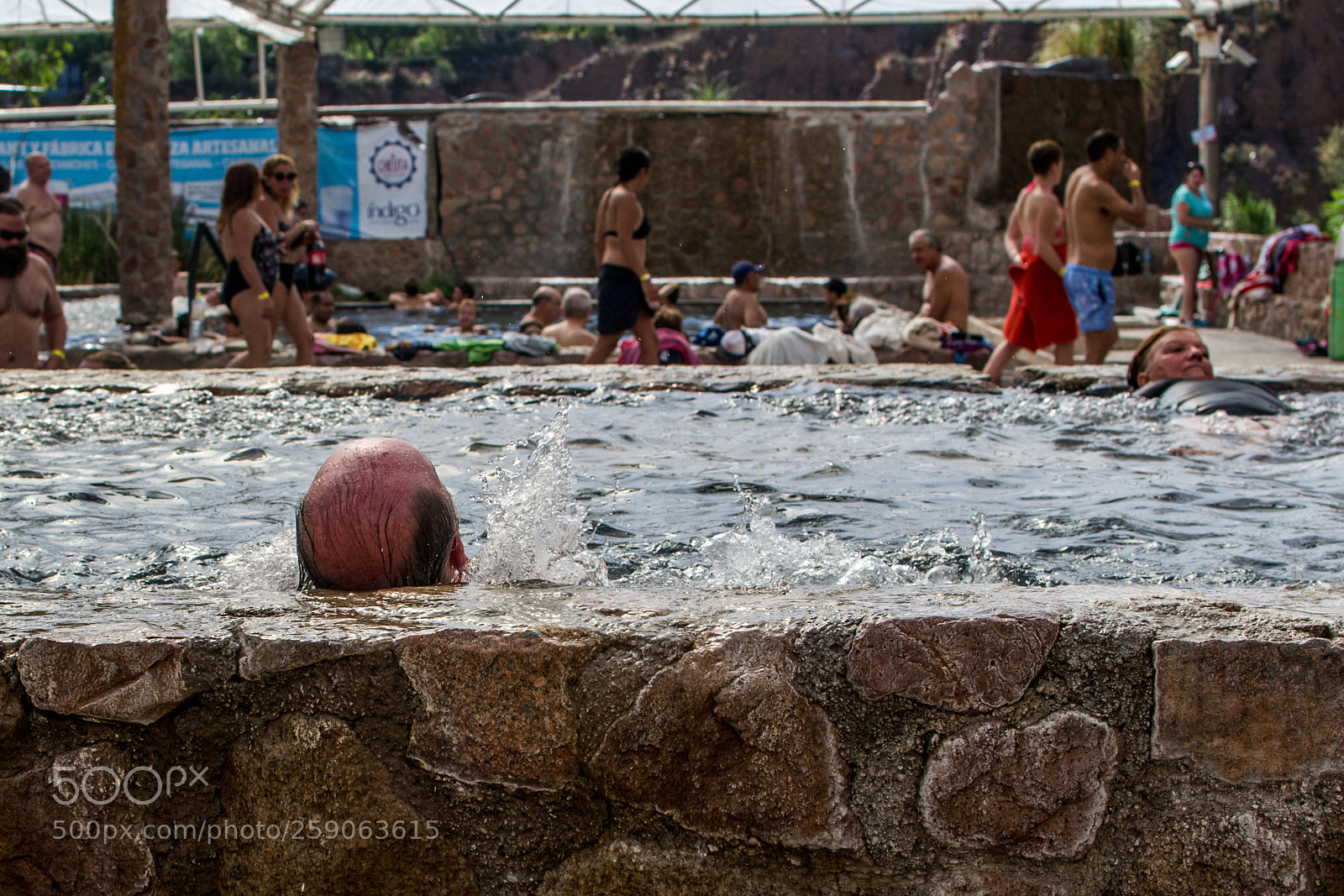 Nikon D3100 sample photo. Bubble pool photography