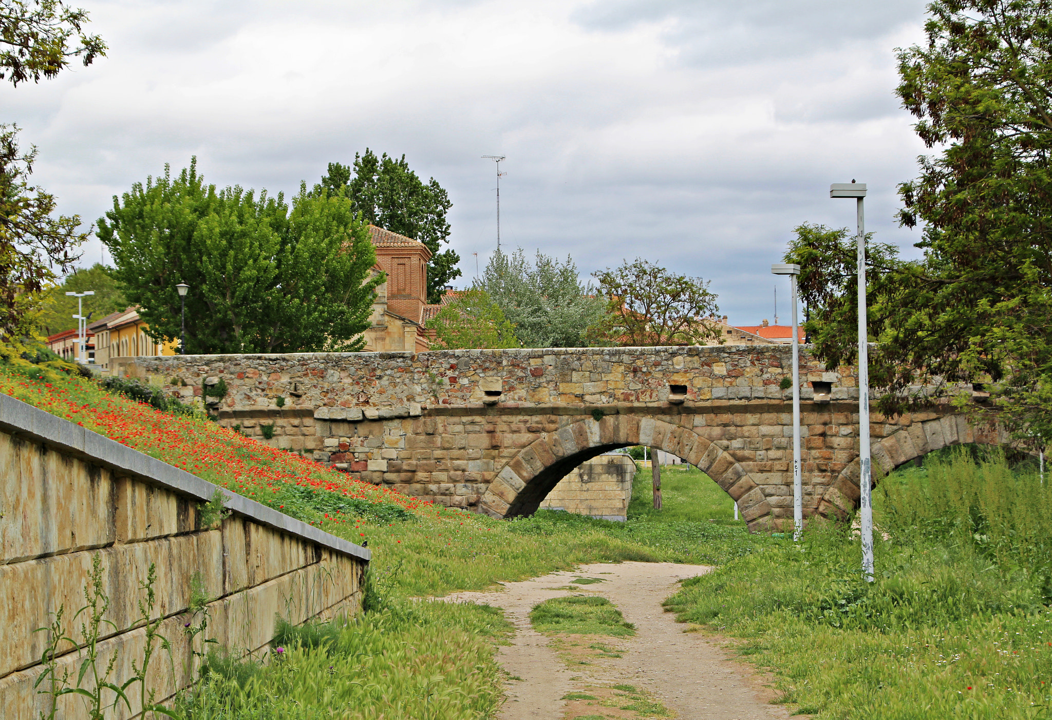 Canon TS-E 90mm F2.8 Tilt-Shift sample photo. Puente romano en primavera photography