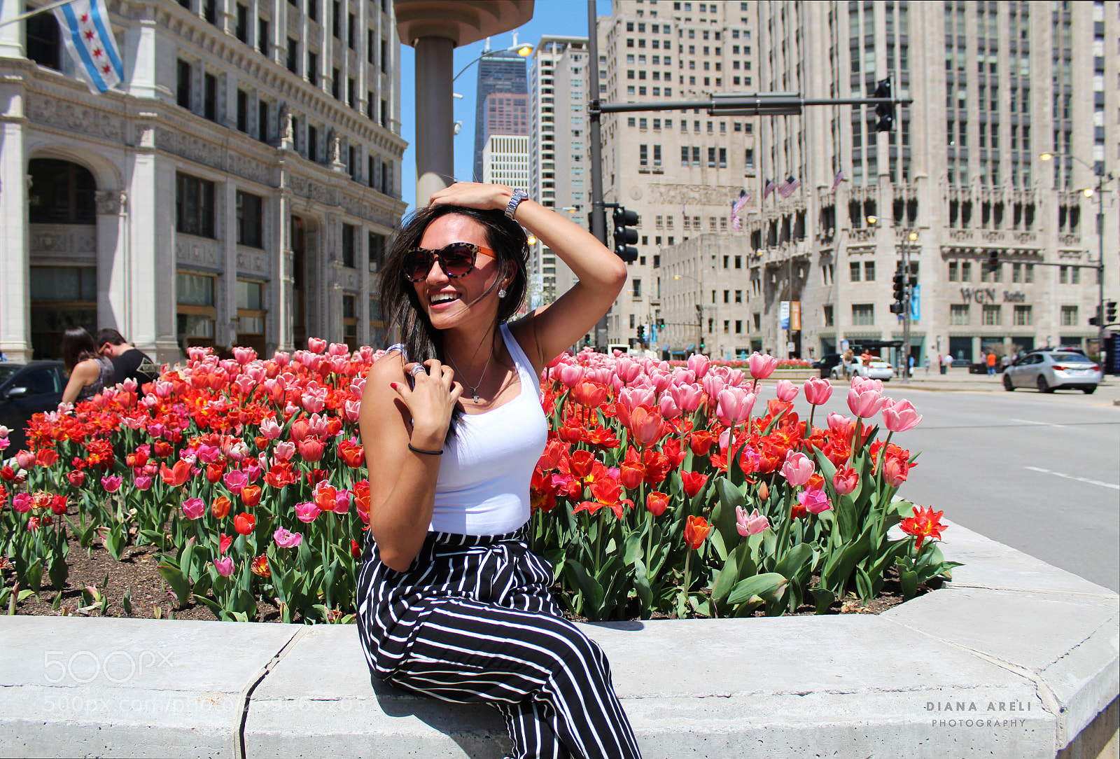 Canon EOS 1300D (EOS Rebel T6 / EOS Kiss X80) sample photo. Tulips in chicago photography