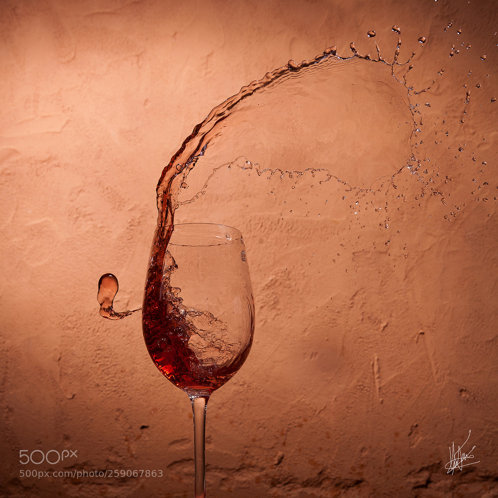 Canon EOS 5D Mark II sample photo. Wine red photography