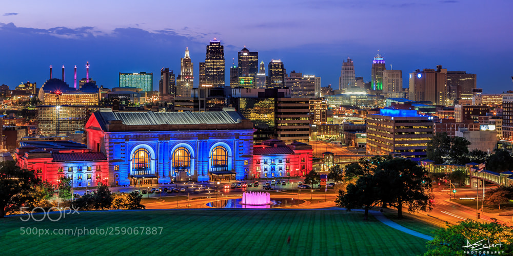 Canon EOS 6D sample photo. Kansas city skyline photography