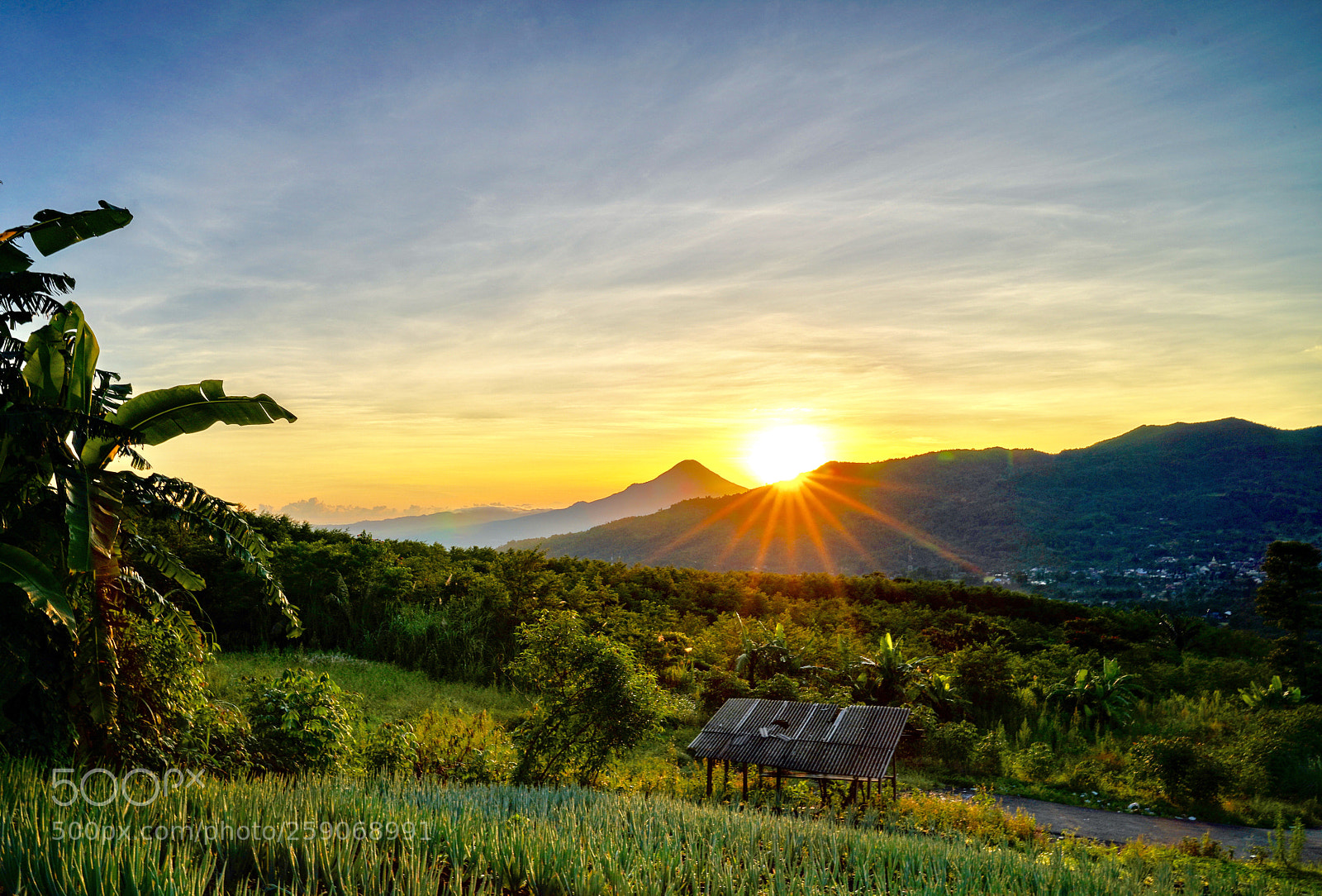 Sony a7R III sample photo. Sunrise at soputan mt photography