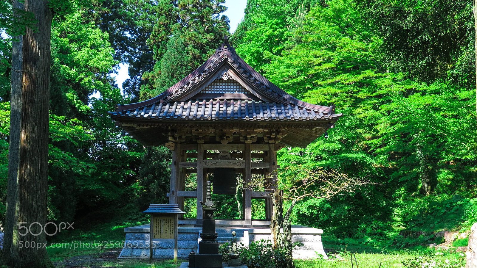 Canon PowerShot G16 sample photo. Hodaiji temple bell photography