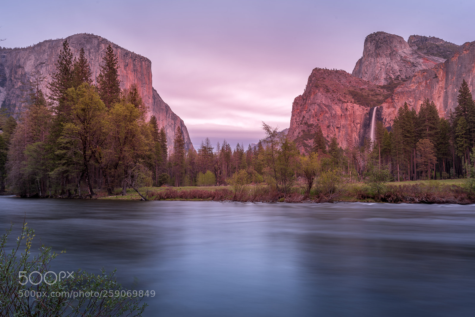 Nikon D750 sample photo. Valley in spring photography