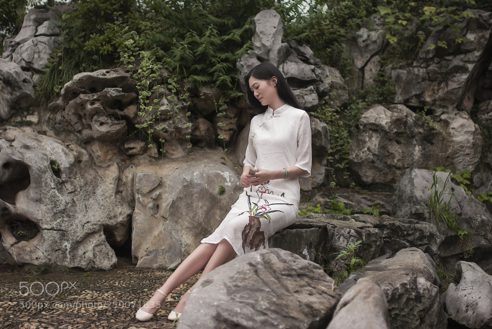 Nikon D60 sample photo. Chinese beauty photography