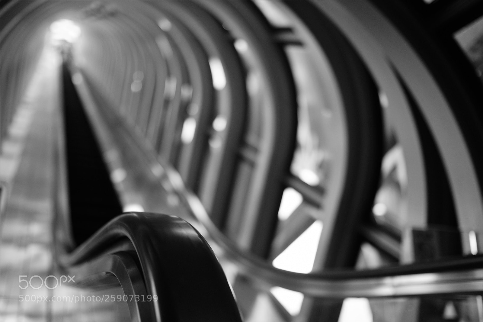 Fujifilm X-T2 sample photo. Escalator photography