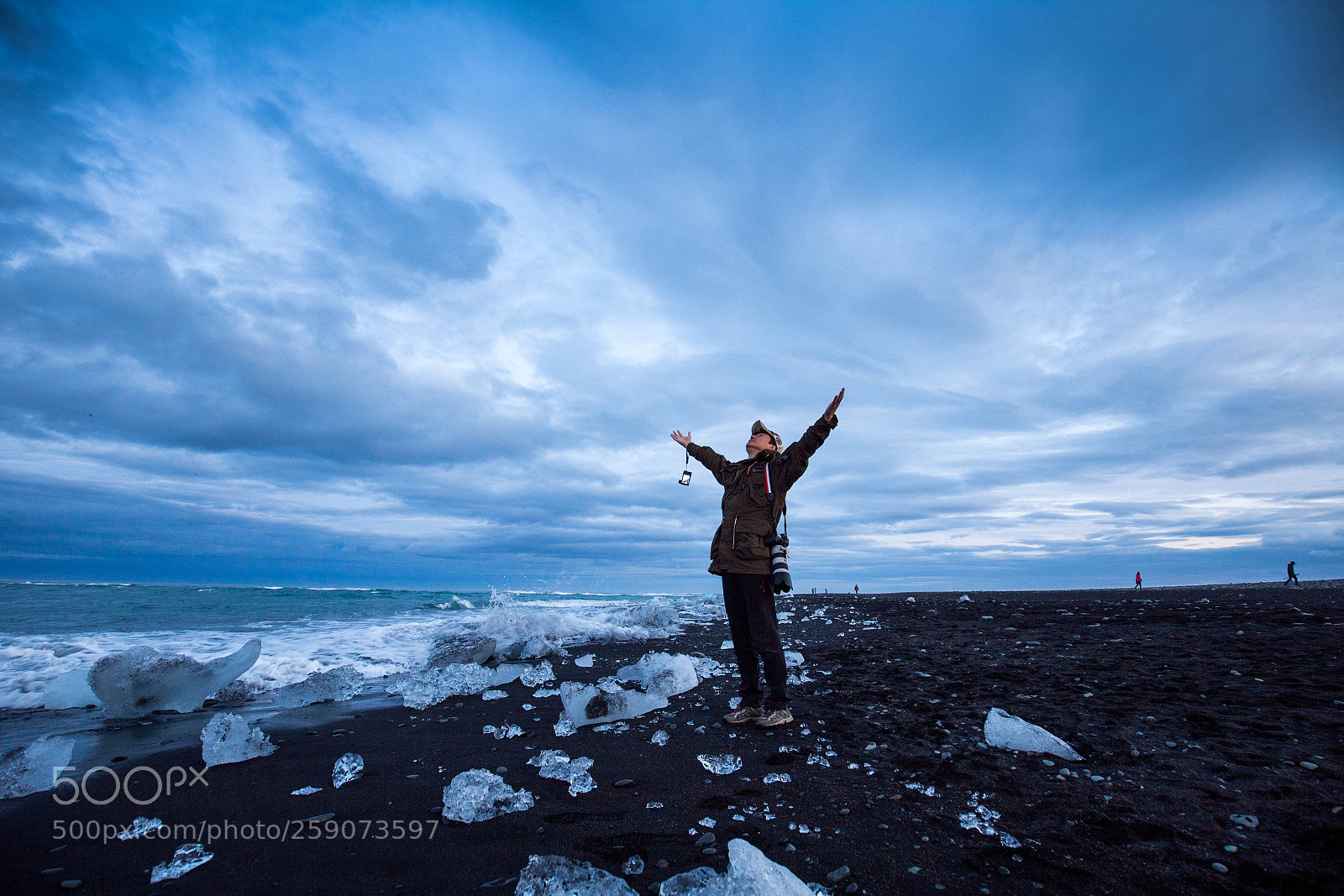 Canon EOS 6D sample photo. Diamond beach, iceland photography