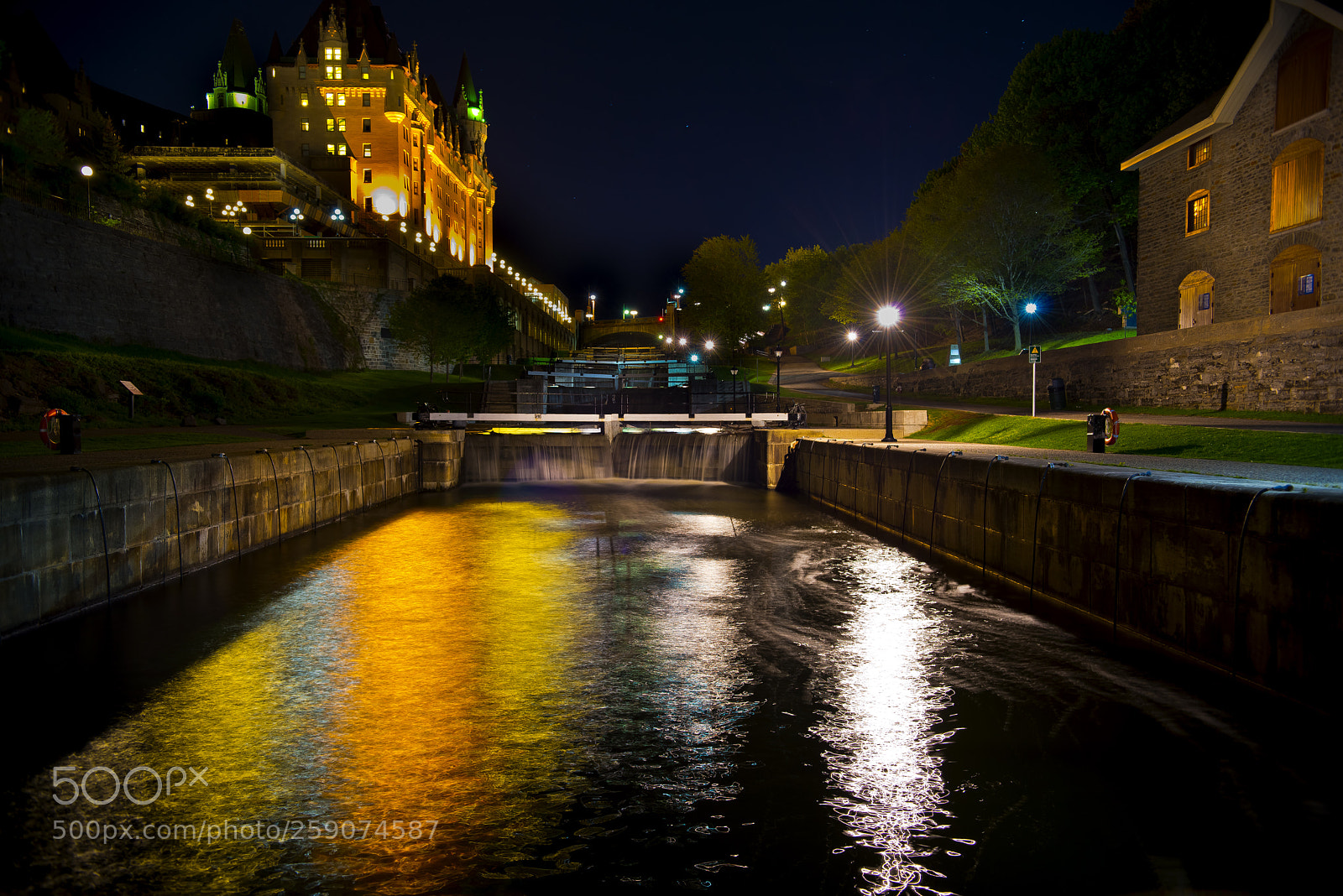 Nikon D800 sample photo. Rideau canal photography