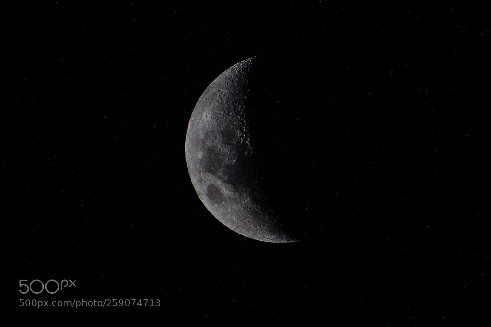 Canon EOS 600D (Rebel EOS T3i / EOS Kiss X5) sample photo. Moon photography