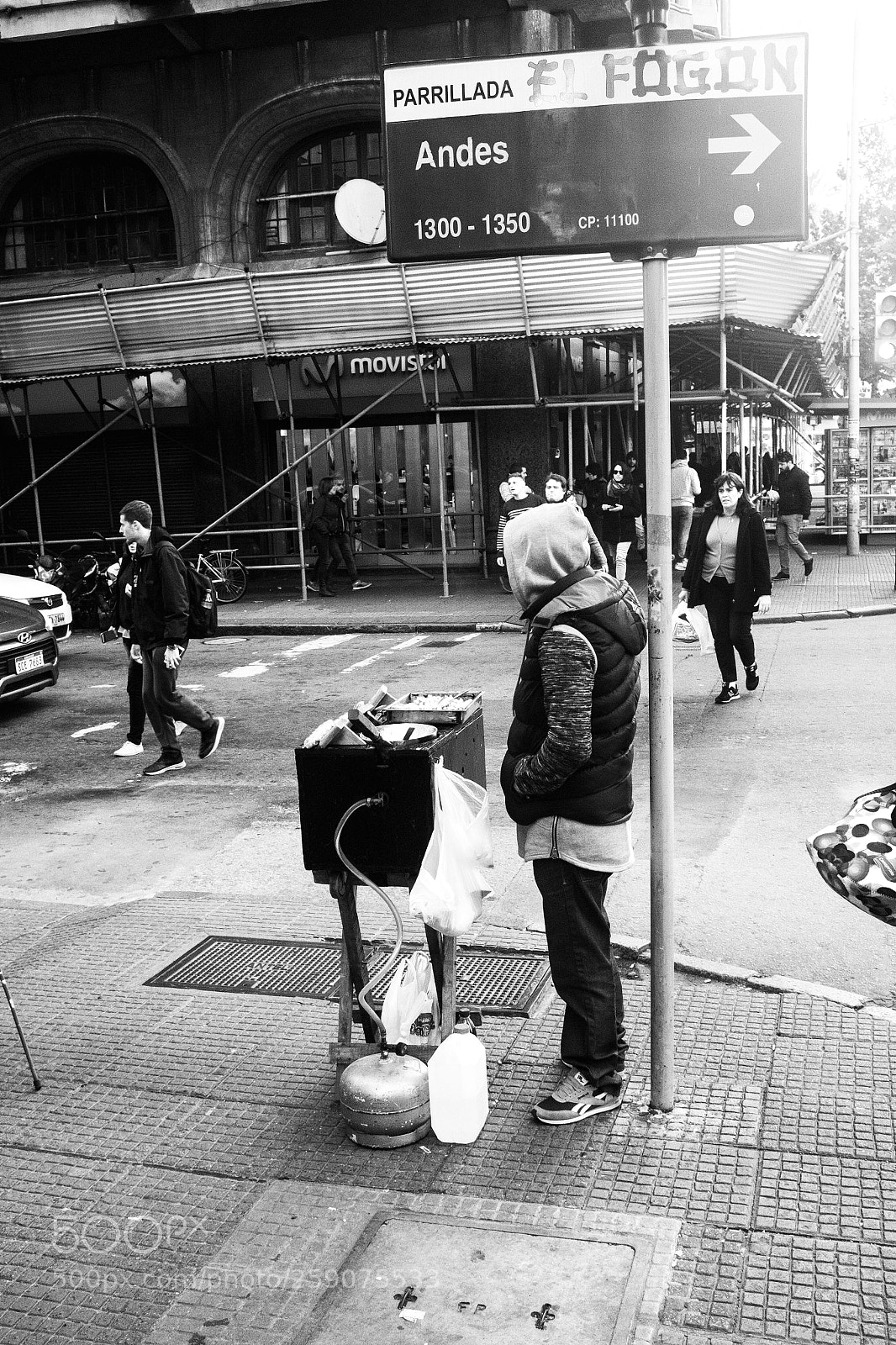 Fujifilm X100S sample photo. Escena callejera photography