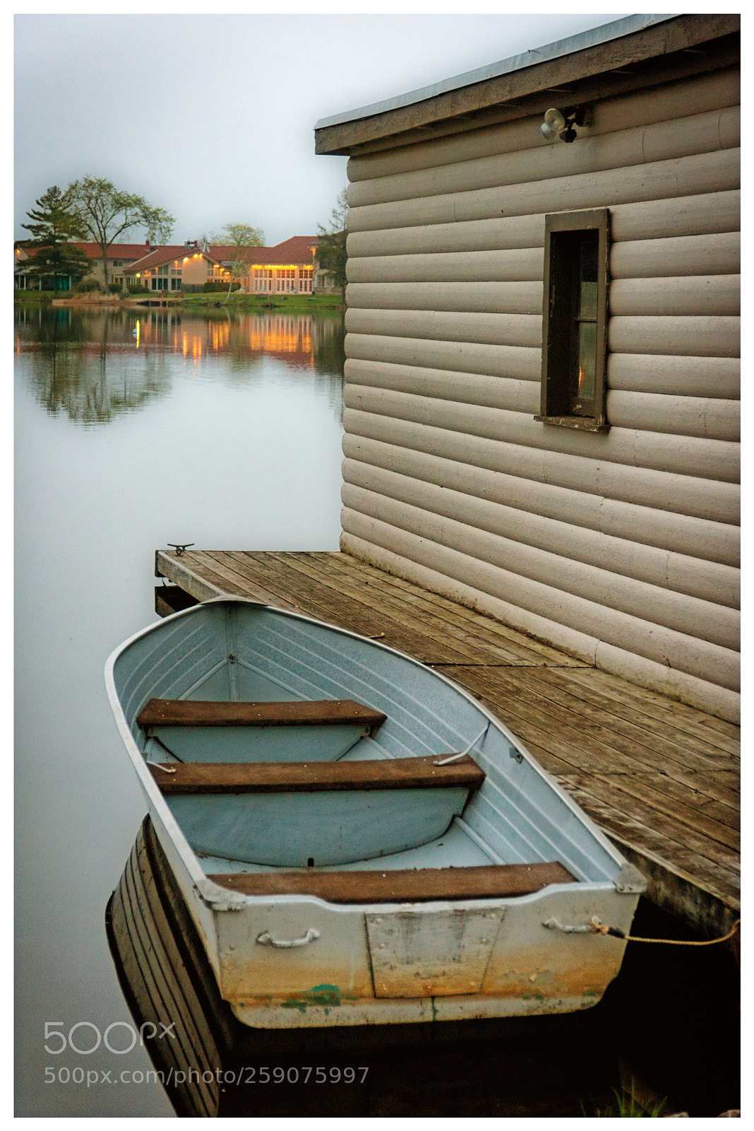 Nikon D810 sample photo. Boat near the boathouse photography