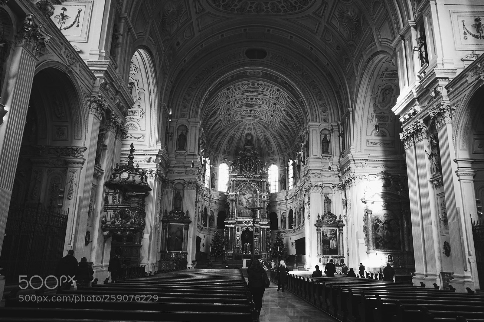 Sony a6000 sample photo. St michael church, munich photography