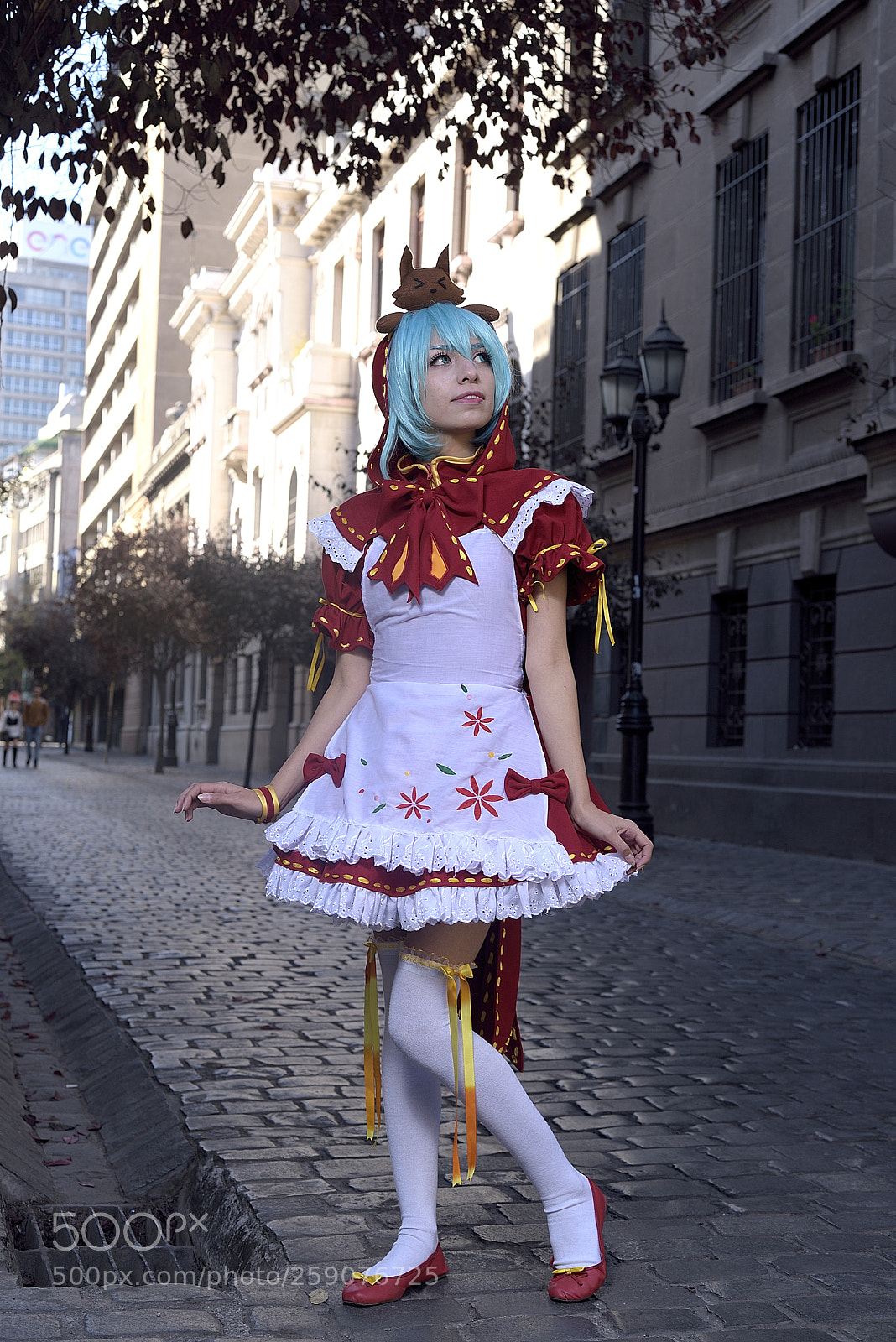 Nikon D750 sample photo. Cosplay miku little red photography