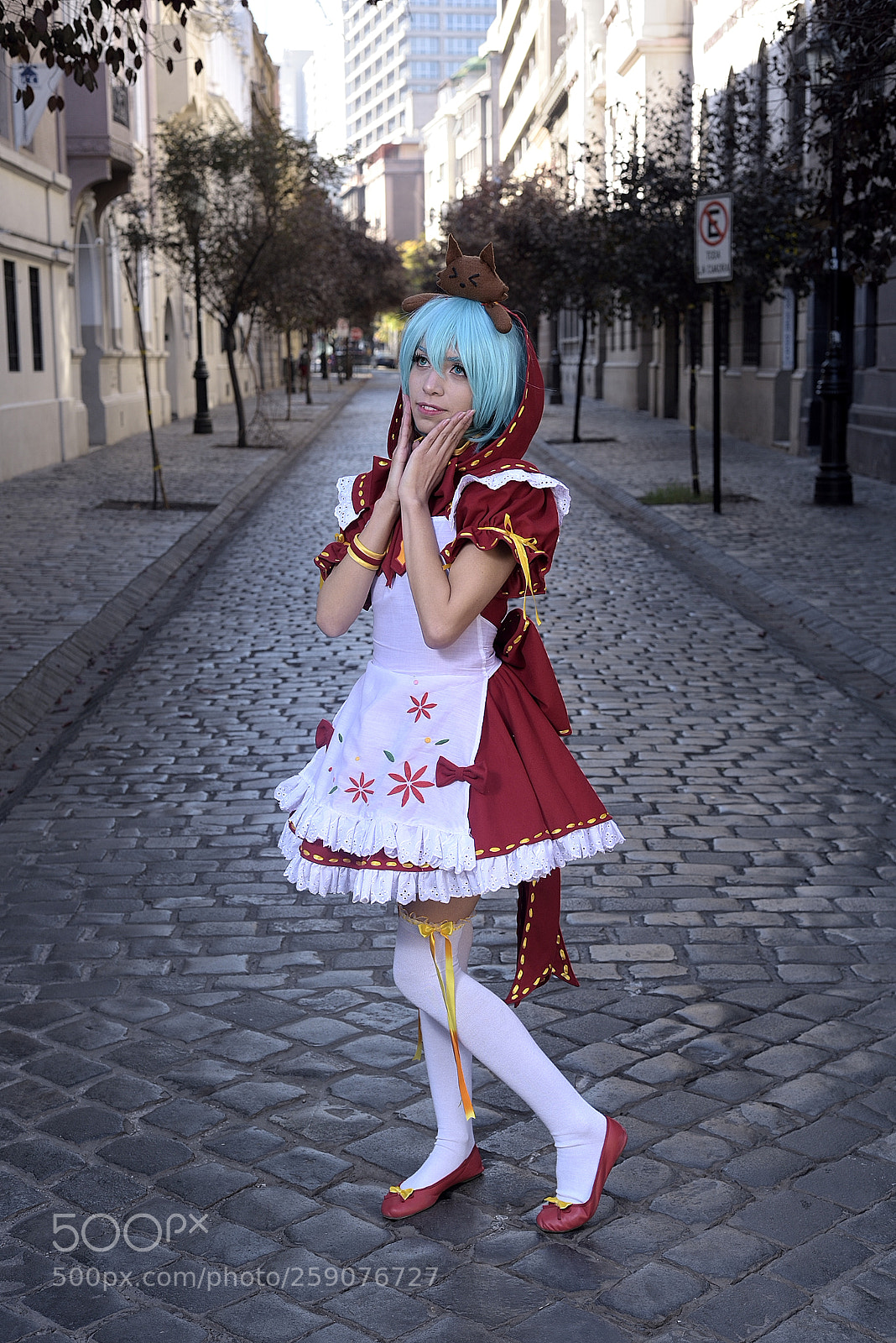 Nikon D750 + Nikon AF-S Nikkor 50mm F1.8G sample photo. Cosplay miku little red photography