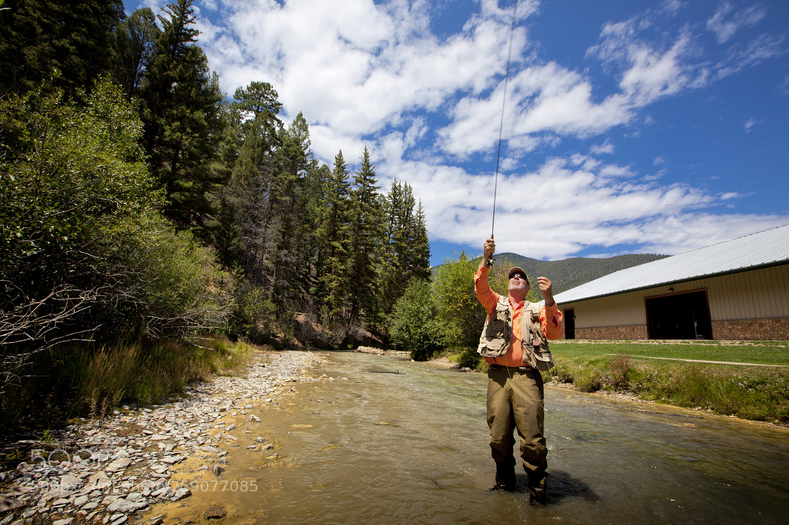 Canon EOS 5D Mark II sample photo. Flyfishing red river new photography